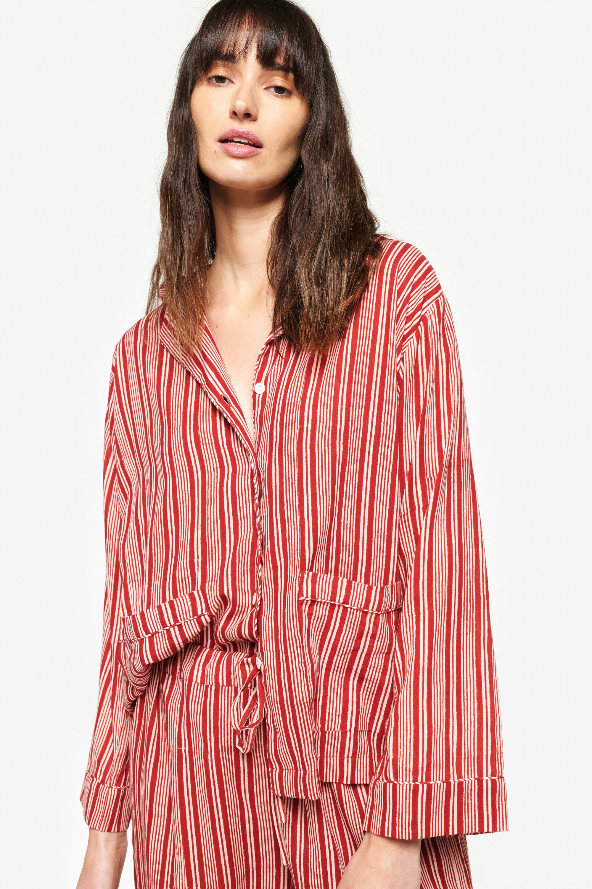 Red Stripe Pajamas – Couper