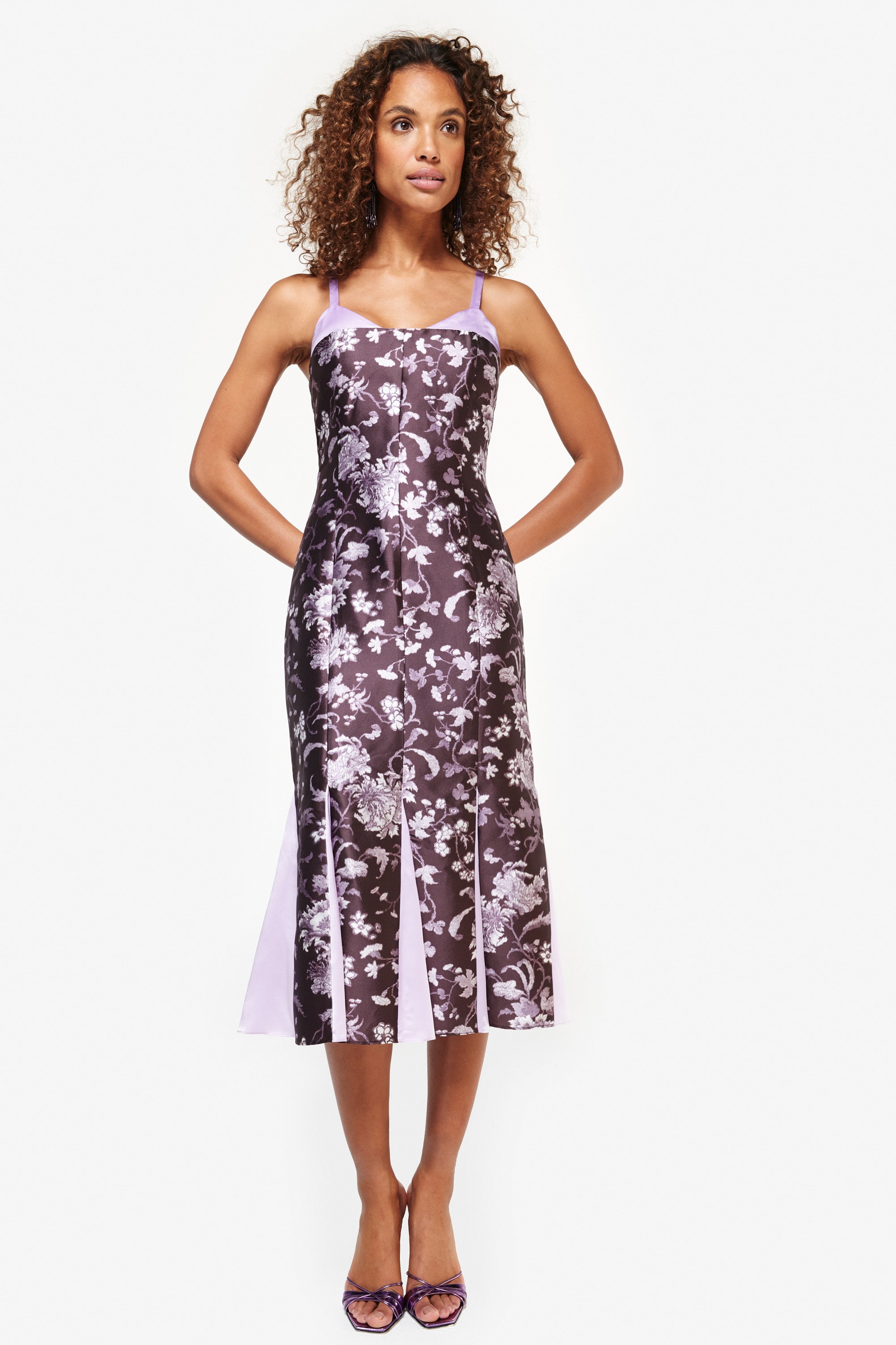 Lesea Berry x Couper Penny Dress Purple Florentina 8