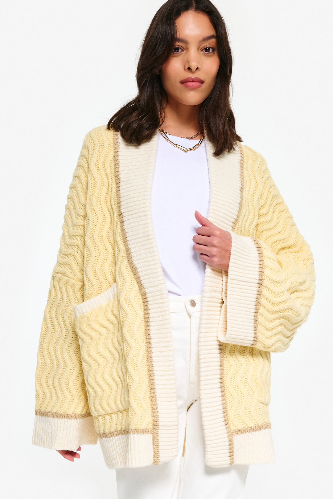 Oversize cardi best sale