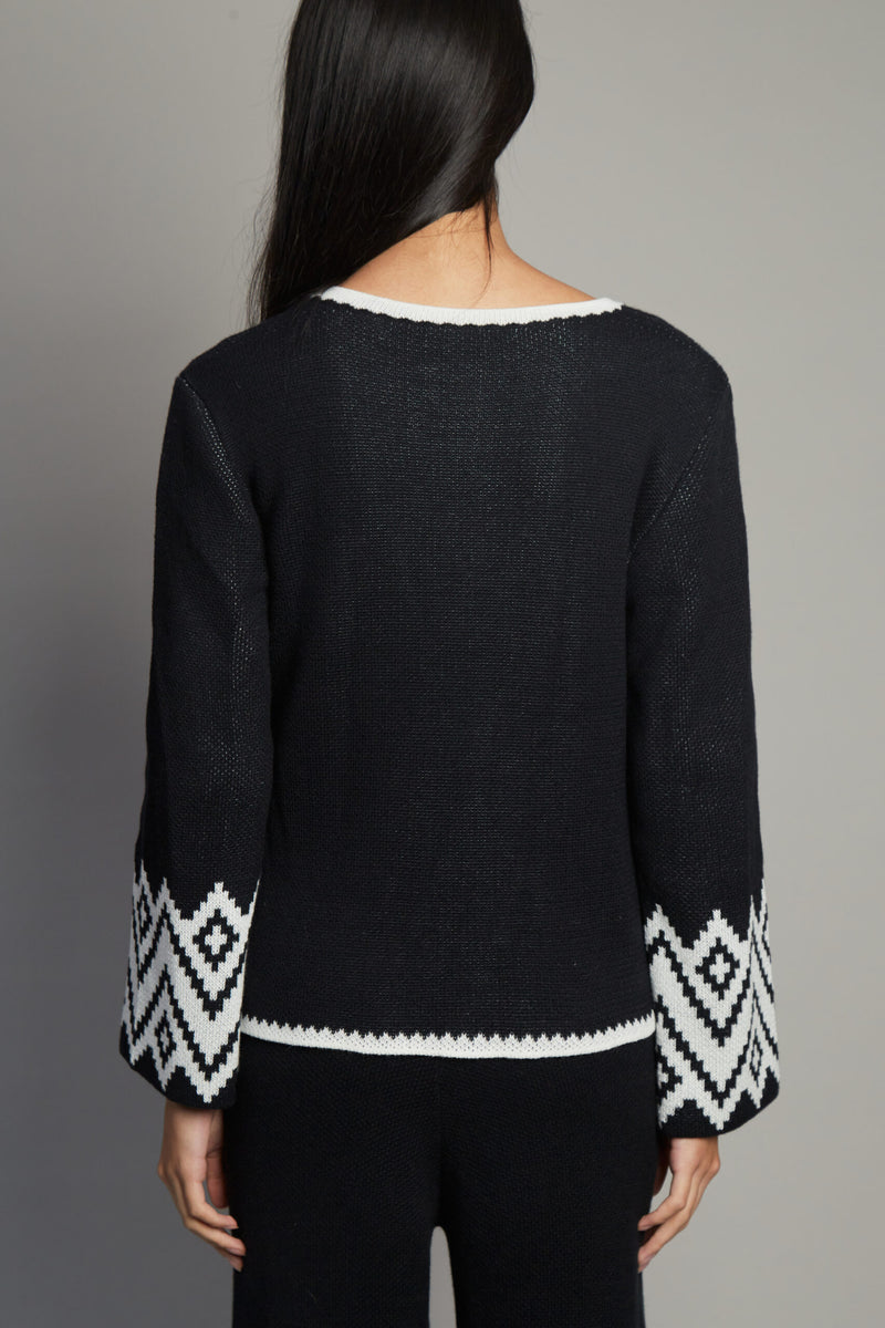 Sierra Black Cardigan