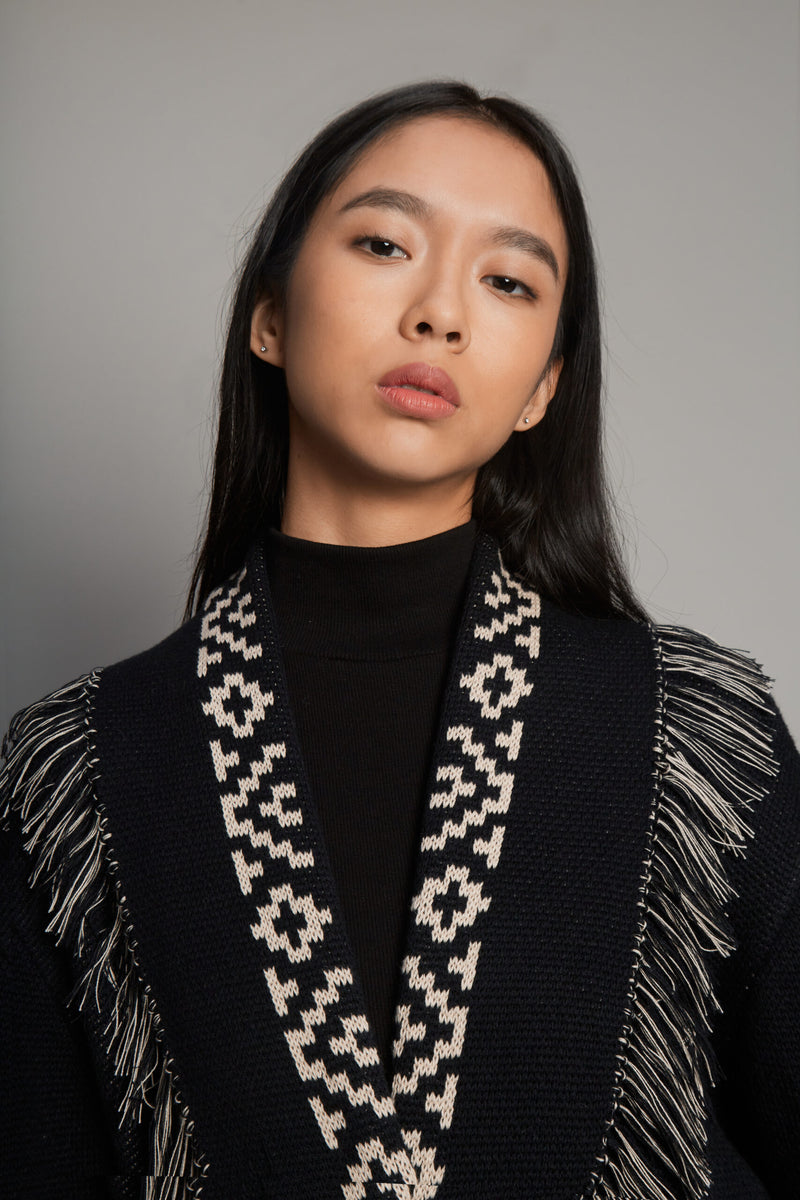 Andén Black Belt Cardigan
