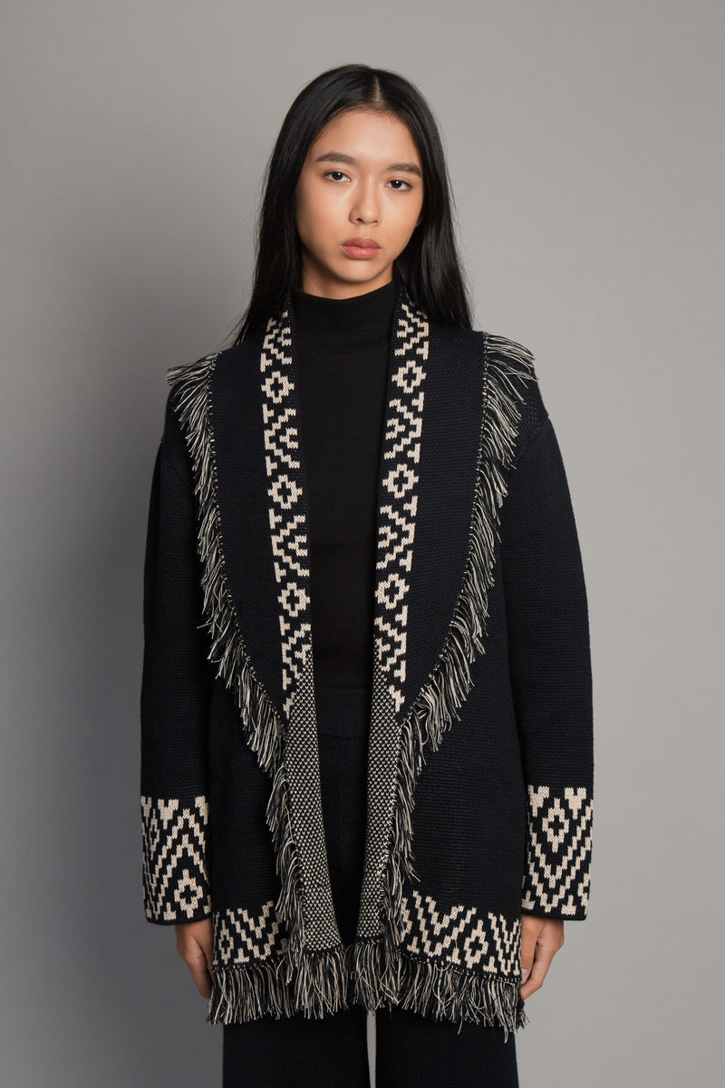 Andén Black Belt Cardigan