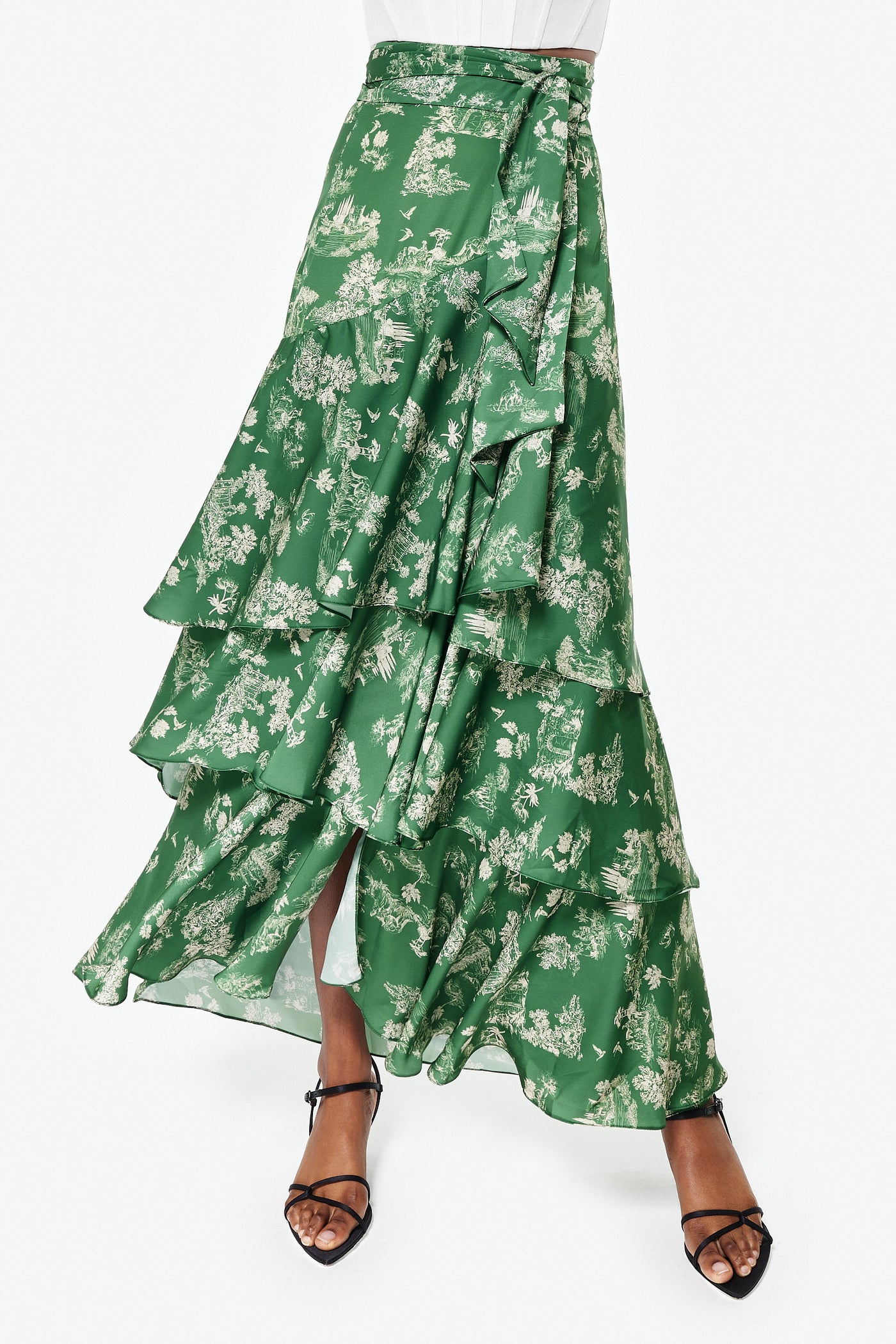 Exclusive Clavel Ankle Skirt