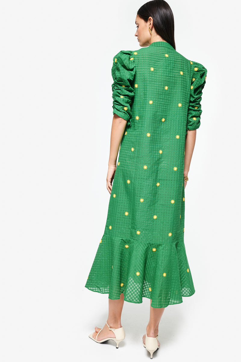 Emerald Green Margarita Dress