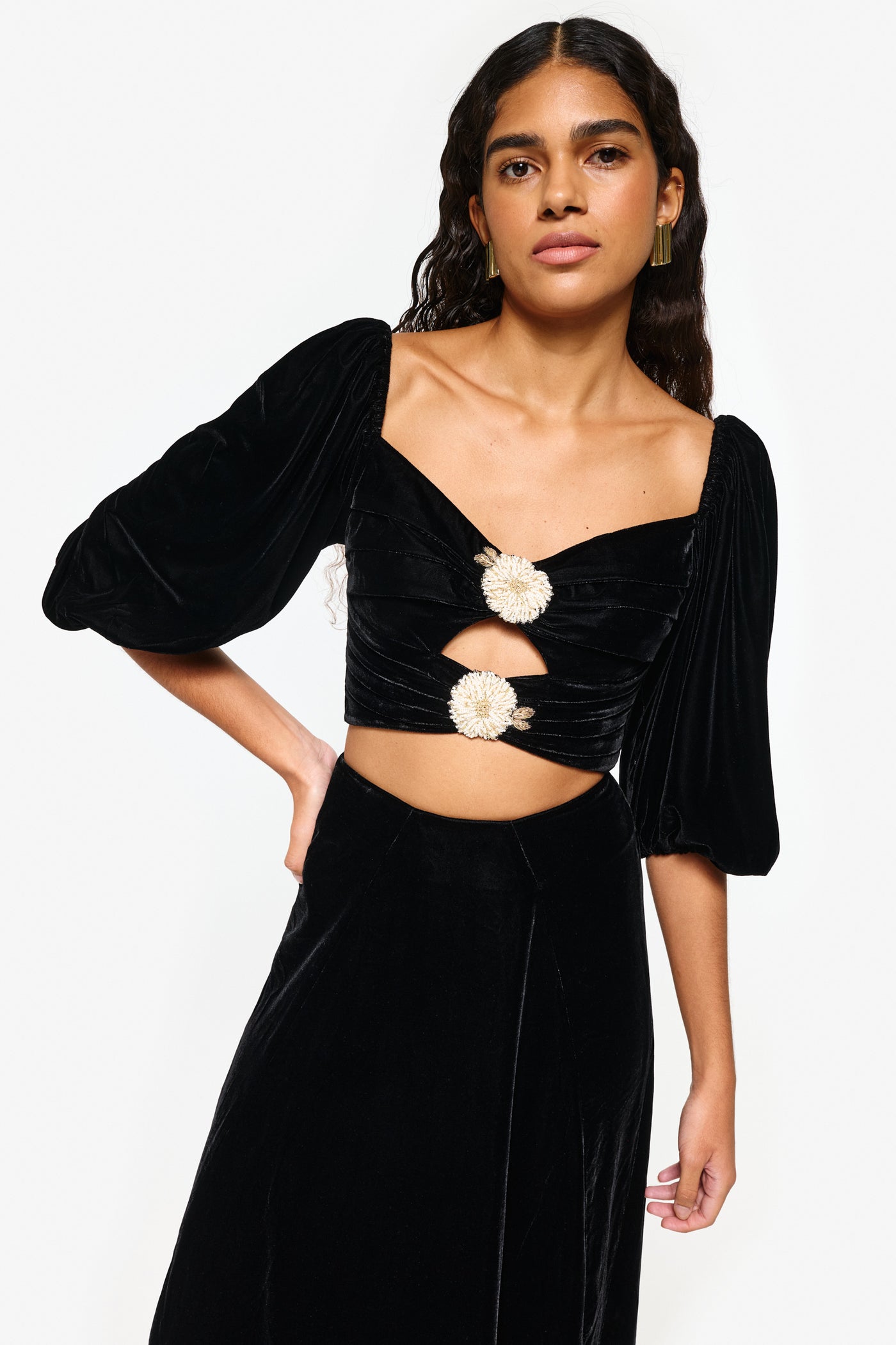 Rosa Cut-Out Top