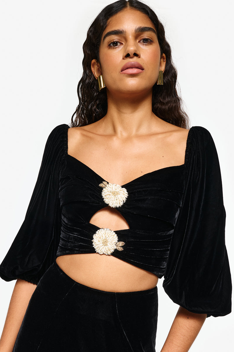 Rosa Cut-Out Top