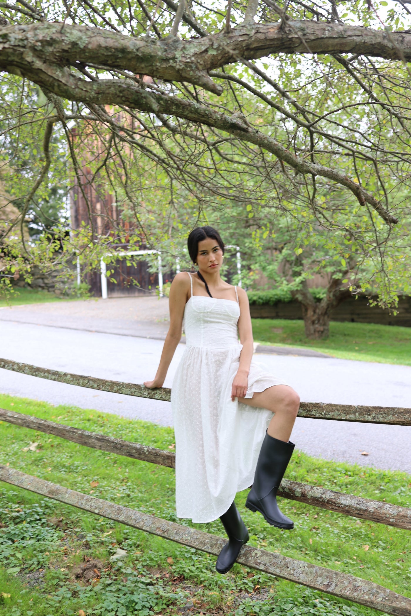 Lou Lou Dress White Eyelet