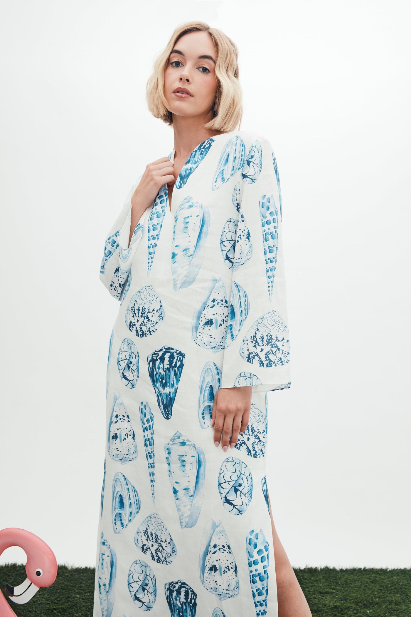 Chloe Caftan in Coquina