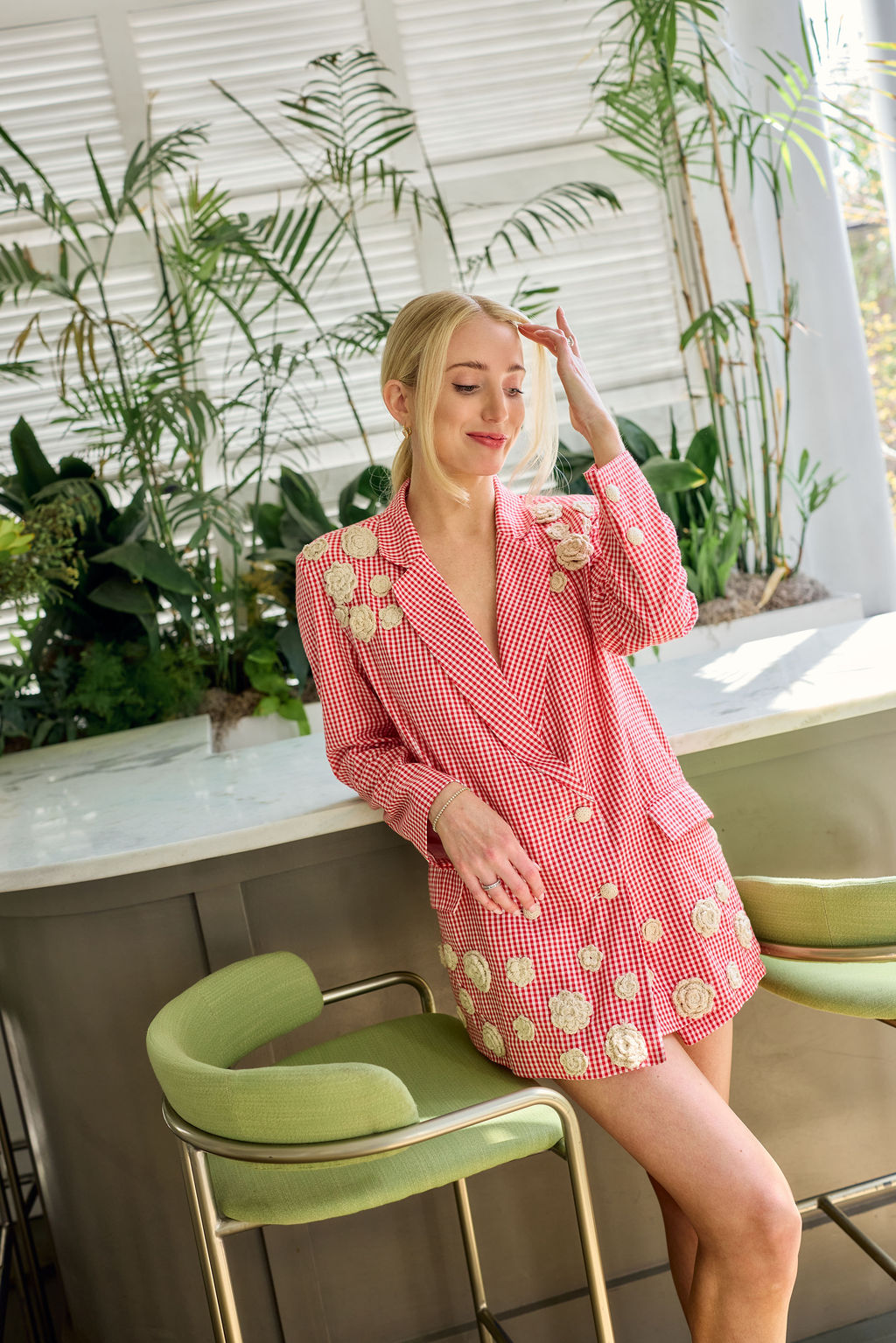 Meredith Blazer X Rainey Collaboration