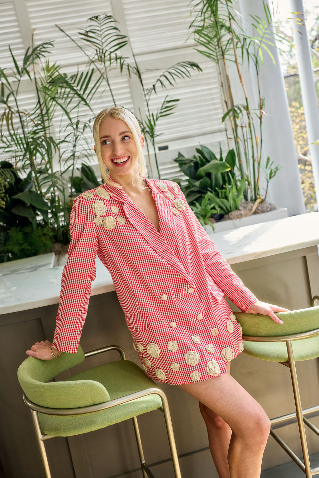 Meredith Blazer X Rainey Collaboration