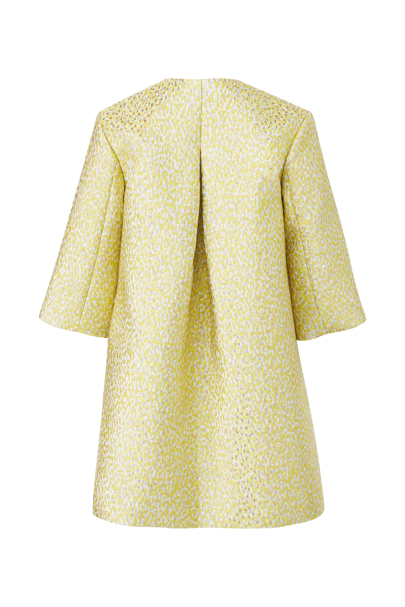 Audrey Coat in Confetti Jacquard