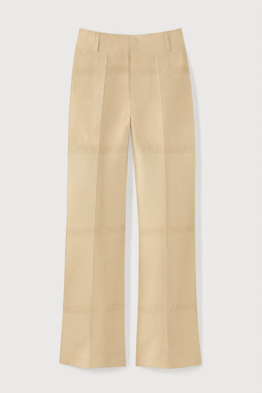 CHECKO Sand Flared Pants