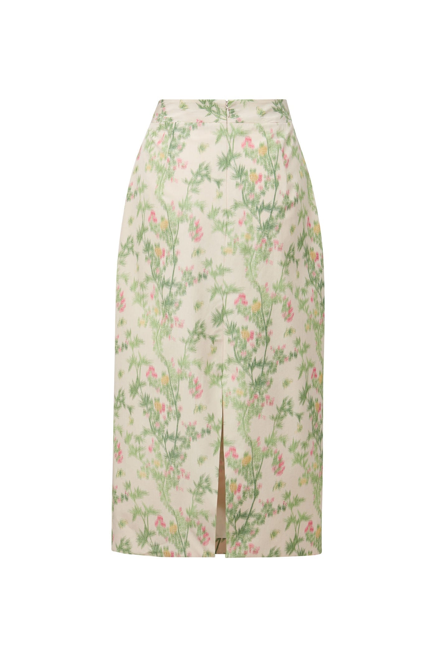 Mae X Scalamandre Sienna Skirt in Jardin De Chine