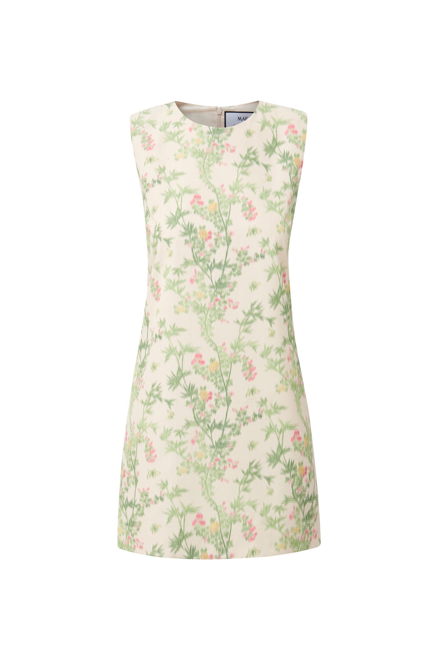 Mae X Scalamandre Laurel Dress in Jardin De Chine