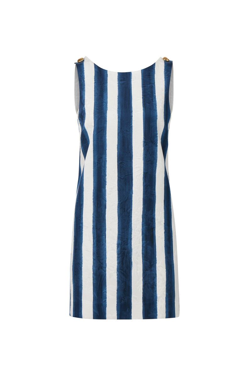 Juliette Dress in Cabana Stripe