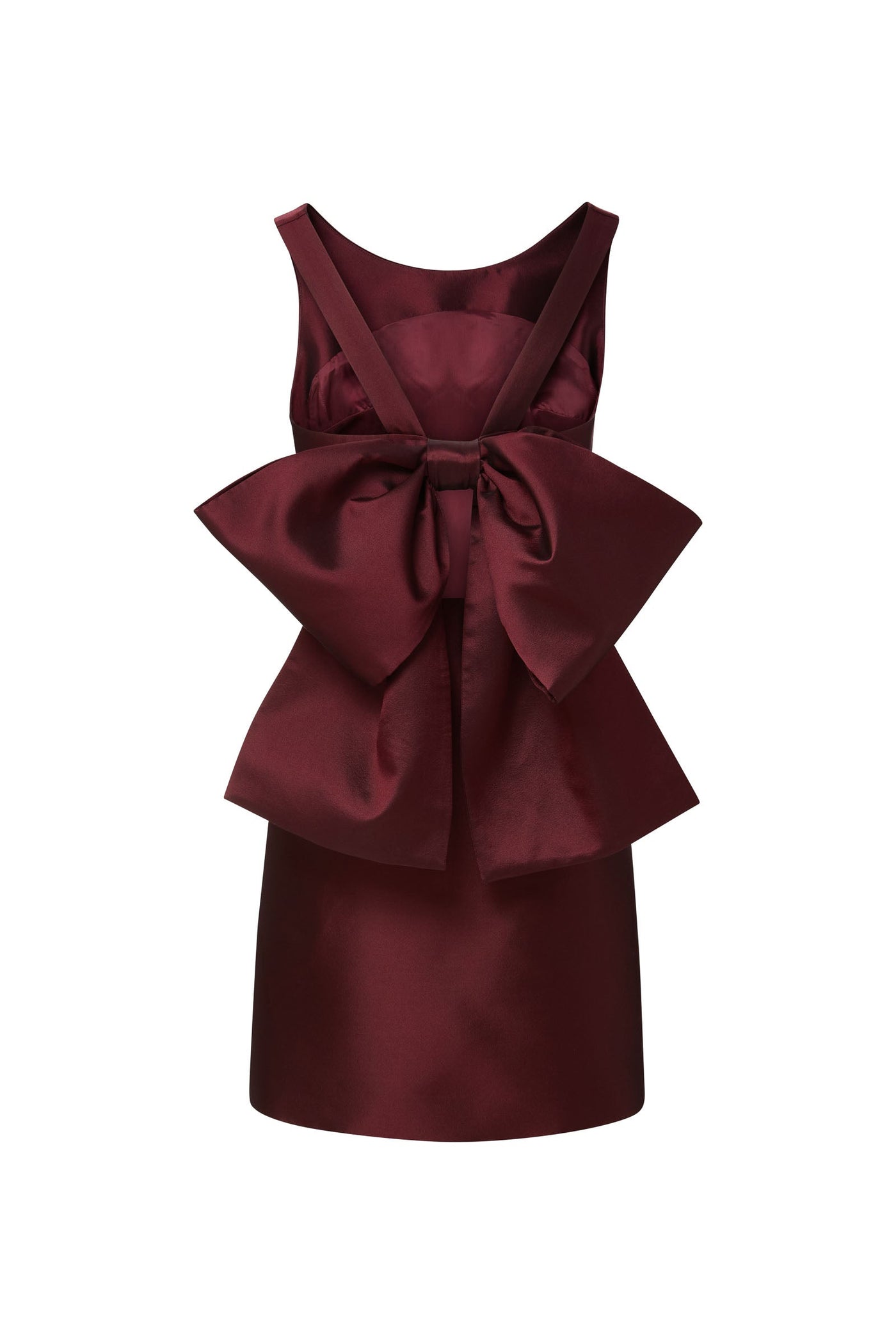 Eliza Dress in Merlot - Made to Order