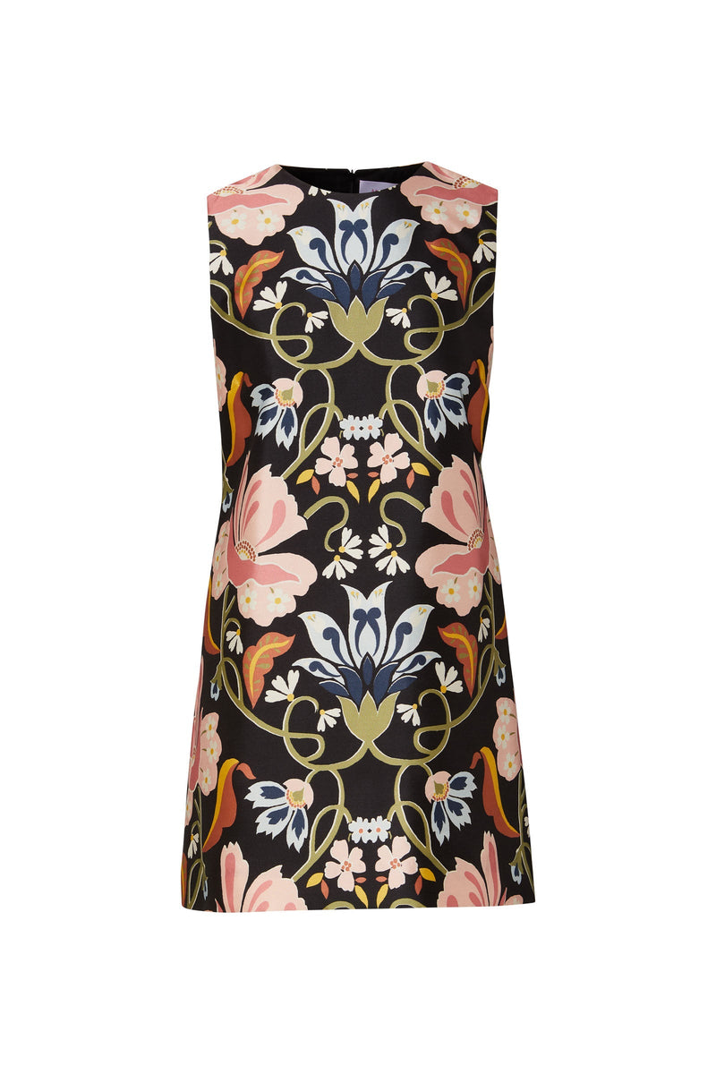 Laurel Dress in Floral Vines