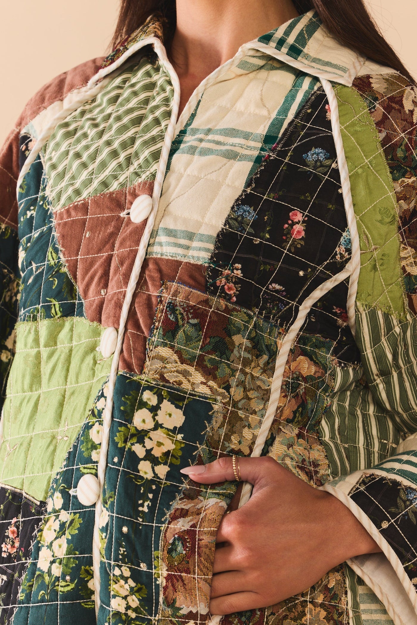 Quilted Scrap Jacket