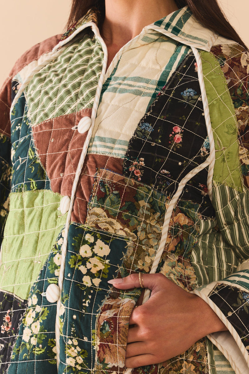 Quilted Scrap Jacket