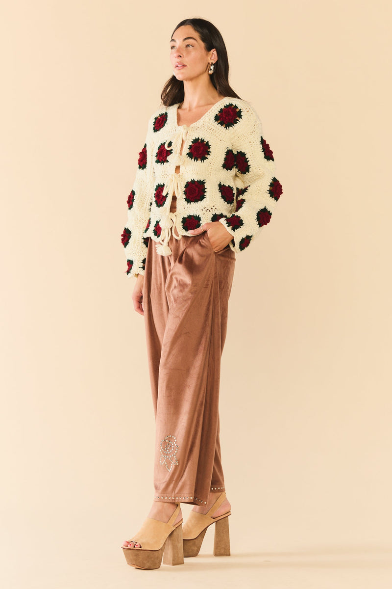 Round Top Sweater Jacket