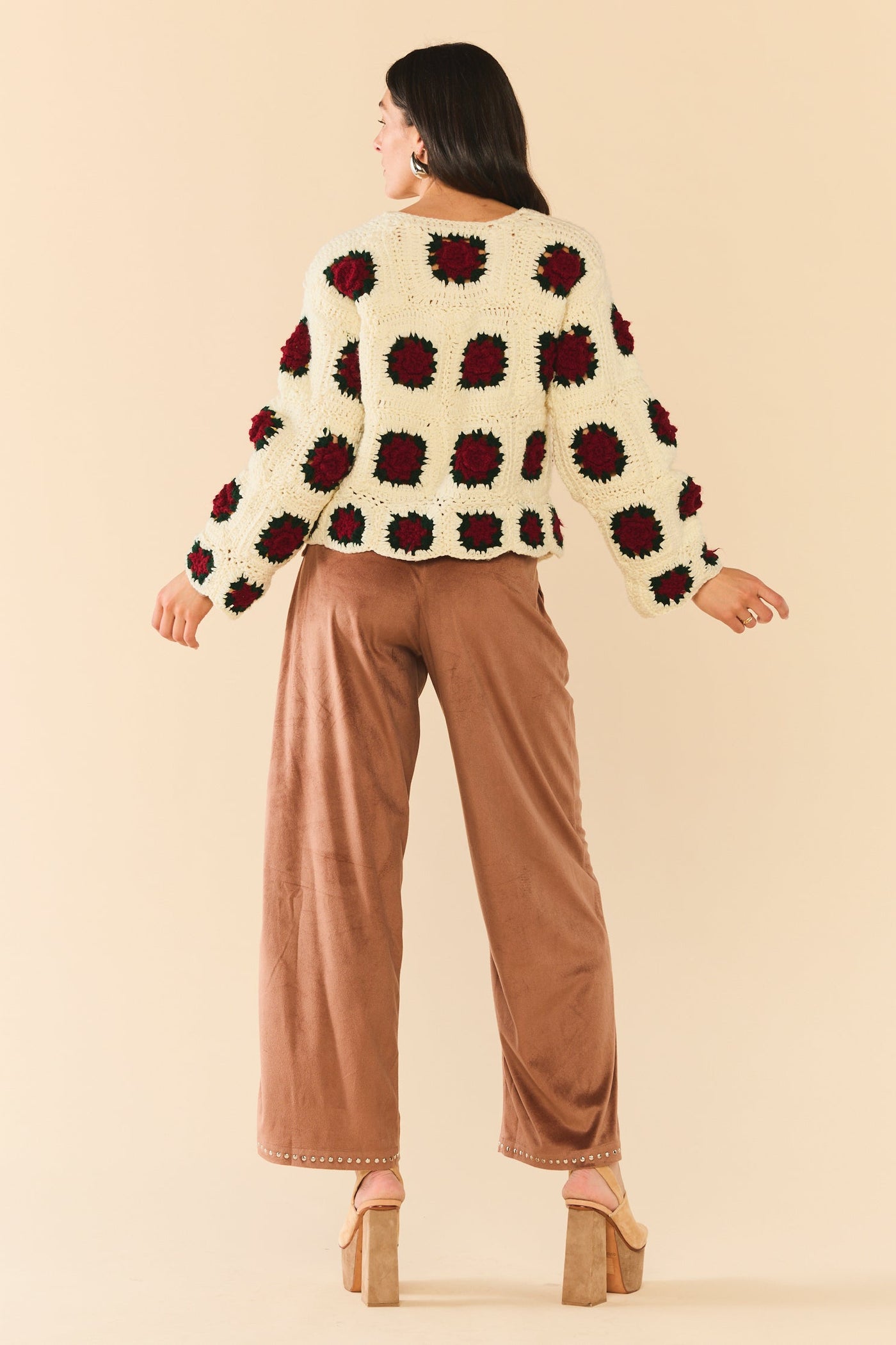 Round Top Sweater Jacket