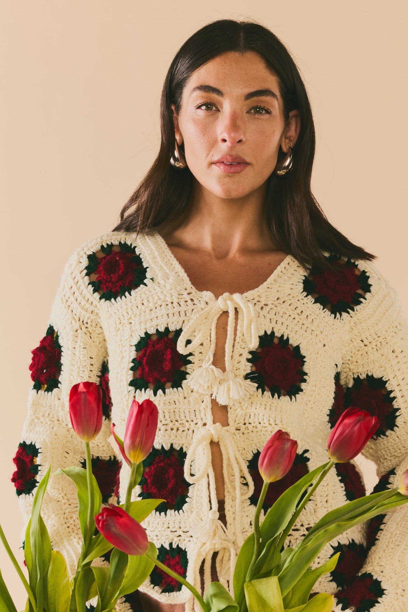 Round Top Sweater Jacket