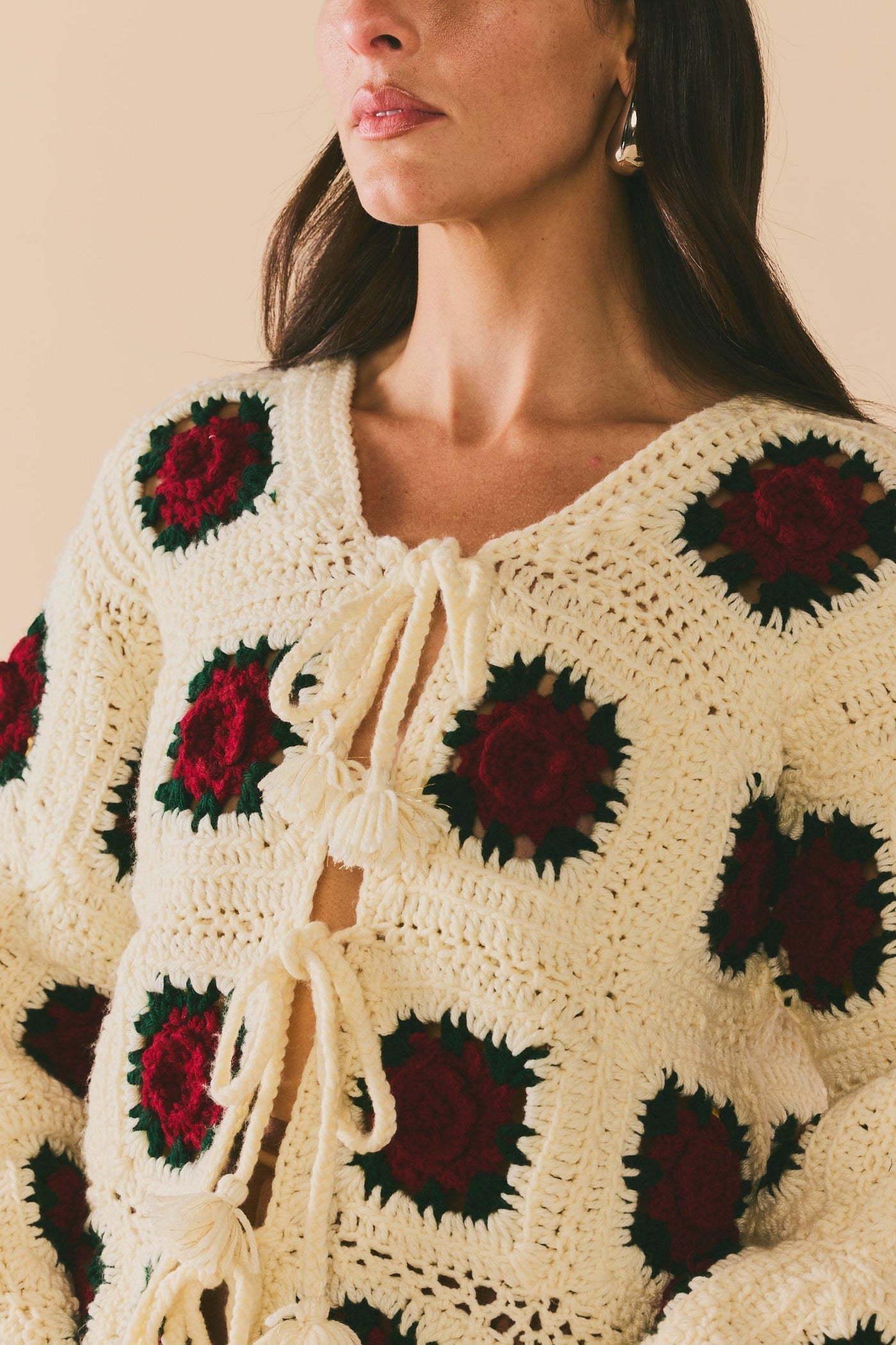Round Top Sweater Jacket