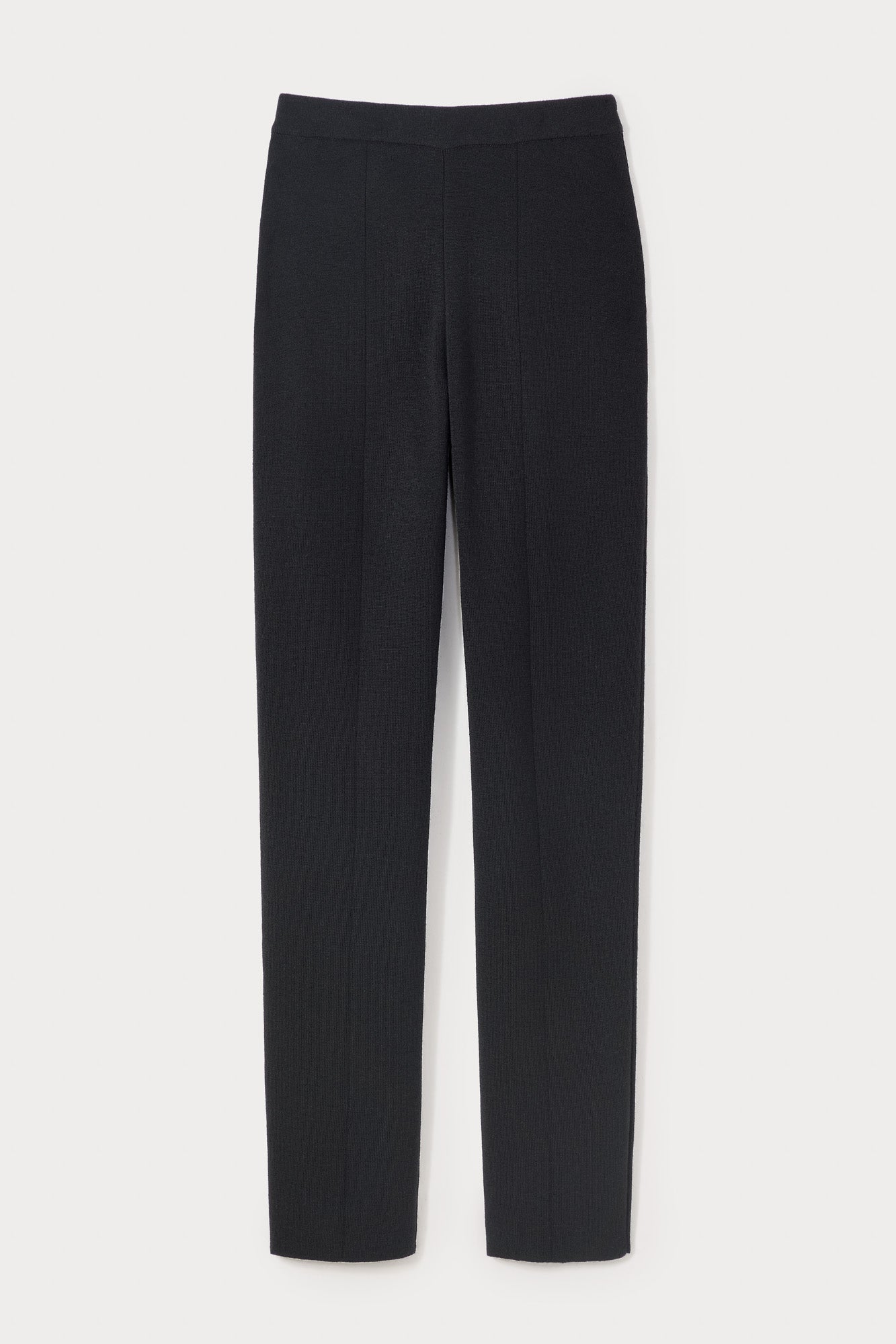 Black Merino Wool Pants