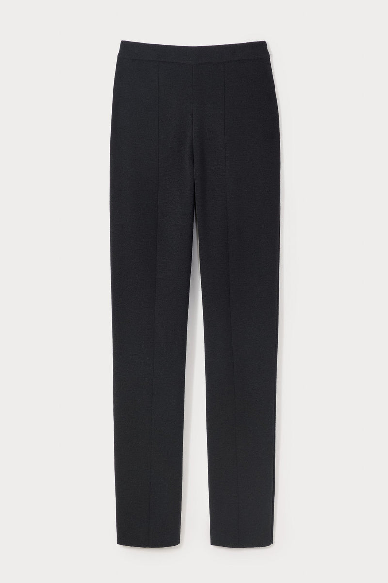 Black Merino Wool Pants