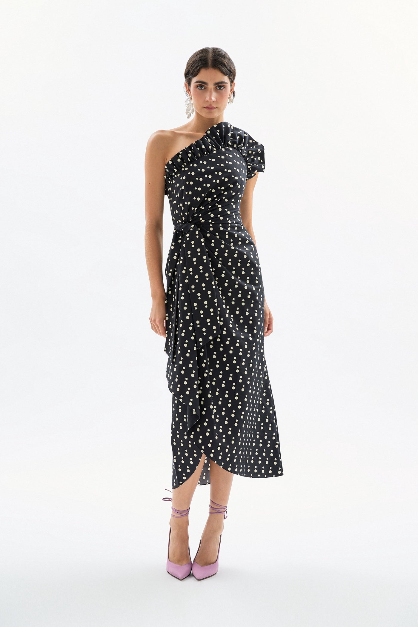 Charlotte Polka Dot Dress