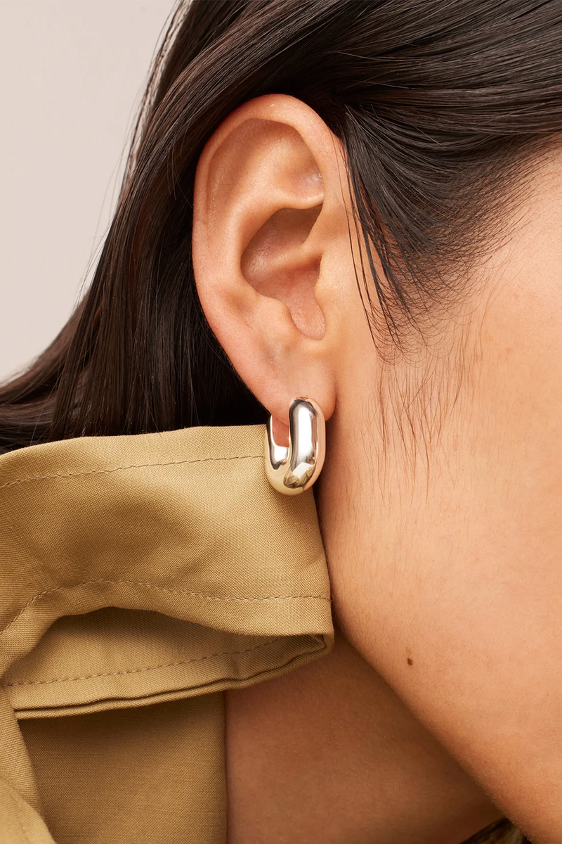 Puffy U-Link Earrings