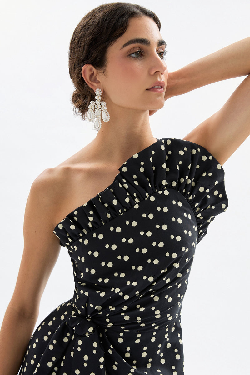 Charlotte Polka Dot Dress