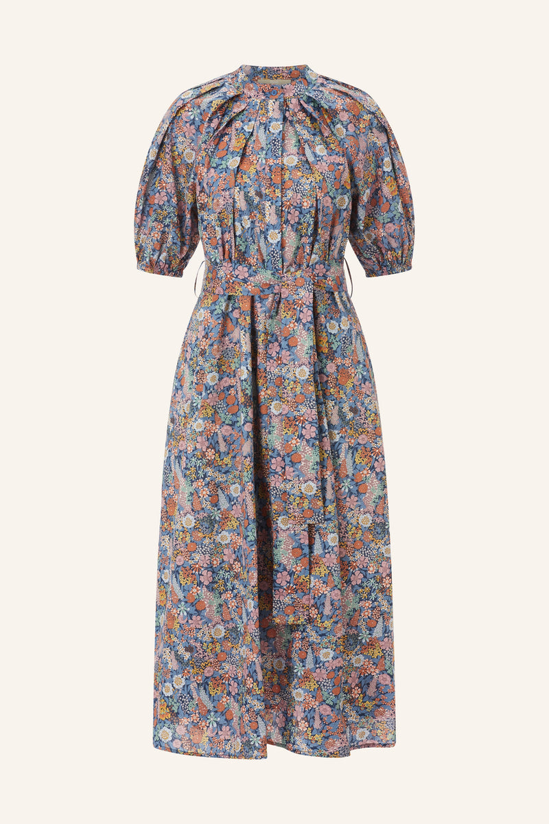 Blue Garden Liberty Dress