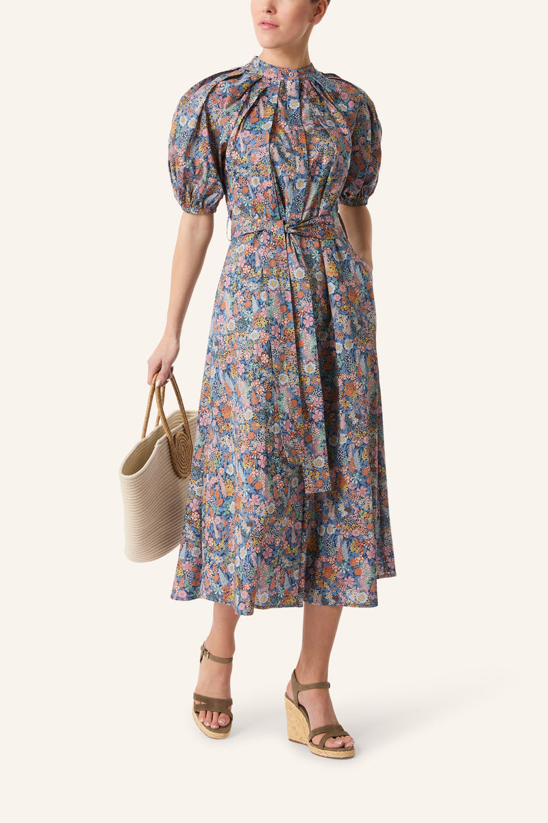 Blue Garden Liberty Dress