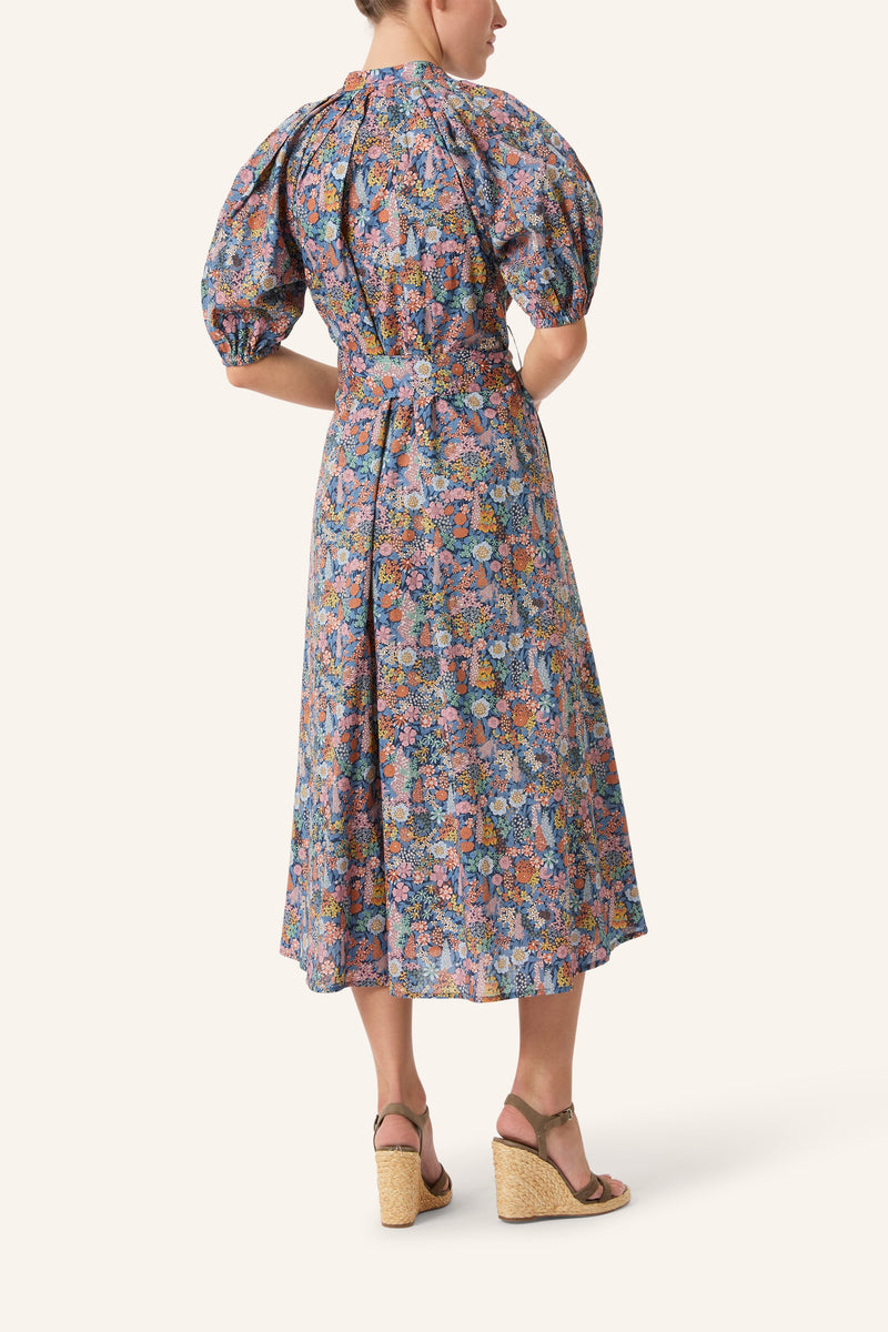 Blue Garden Liberty Dress