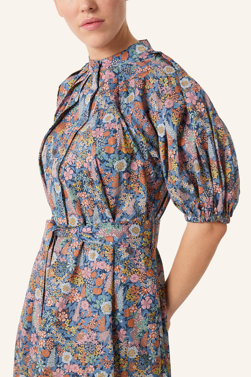 Blue Garden Liberty Dress