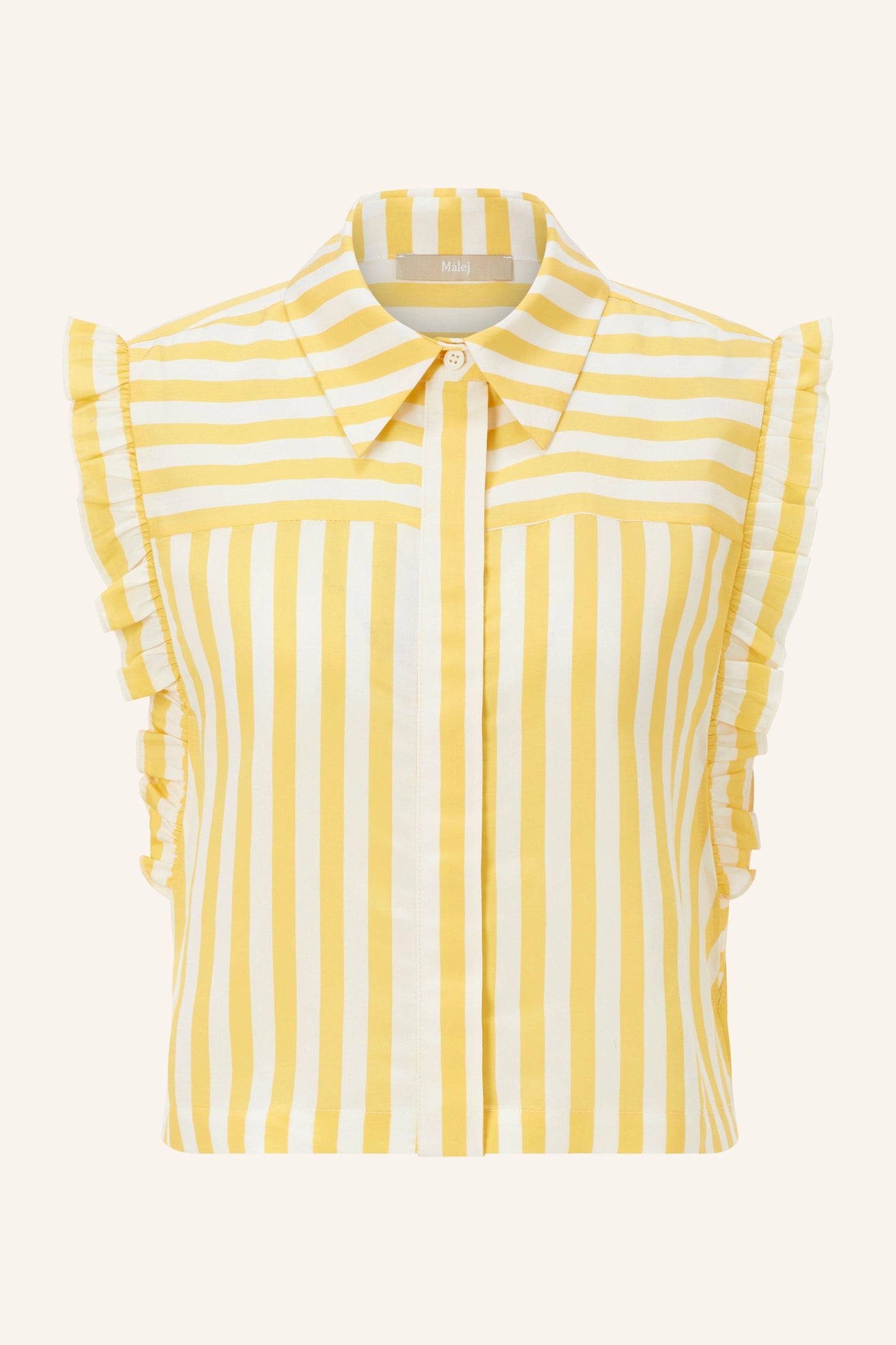 Yellow Striped Blouse