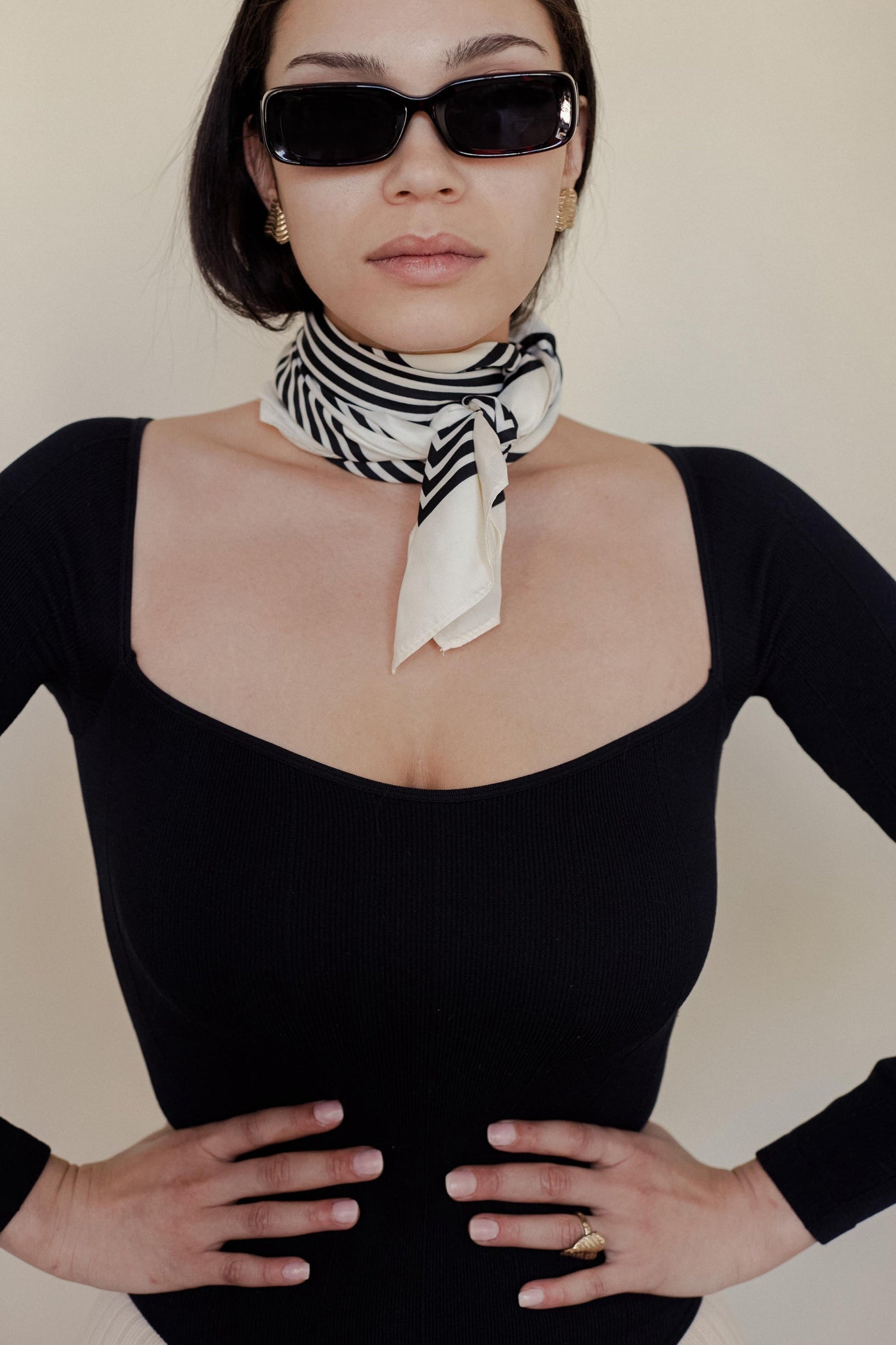 Fluted Shell Earrings