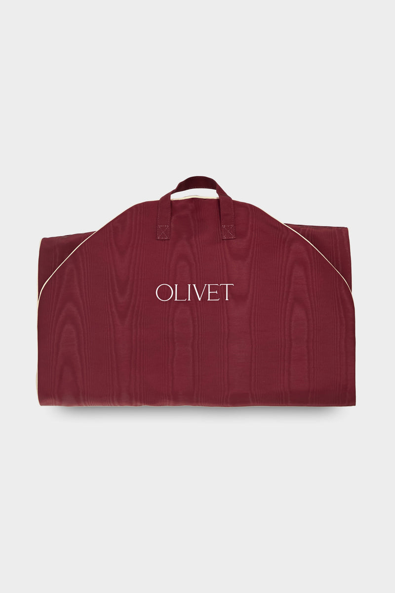 Classic Bag in Moiré | Cabernet