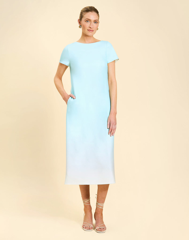 midi convertible dress Adria XS / Marina Breeze Color:Lilac Rosemary SHEIN MOD White Dusk 51% Silk rehearsaldinner