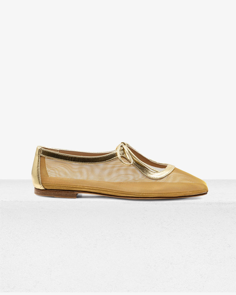 Amelia Clear Mesh Gold