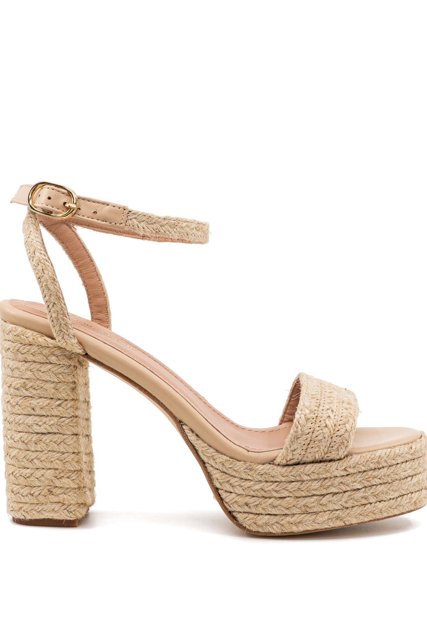 Becka Natural Raffia Platform