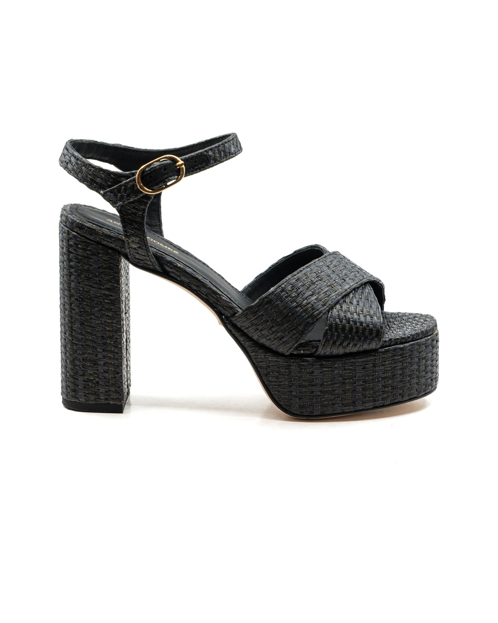 Bella Black Raphia