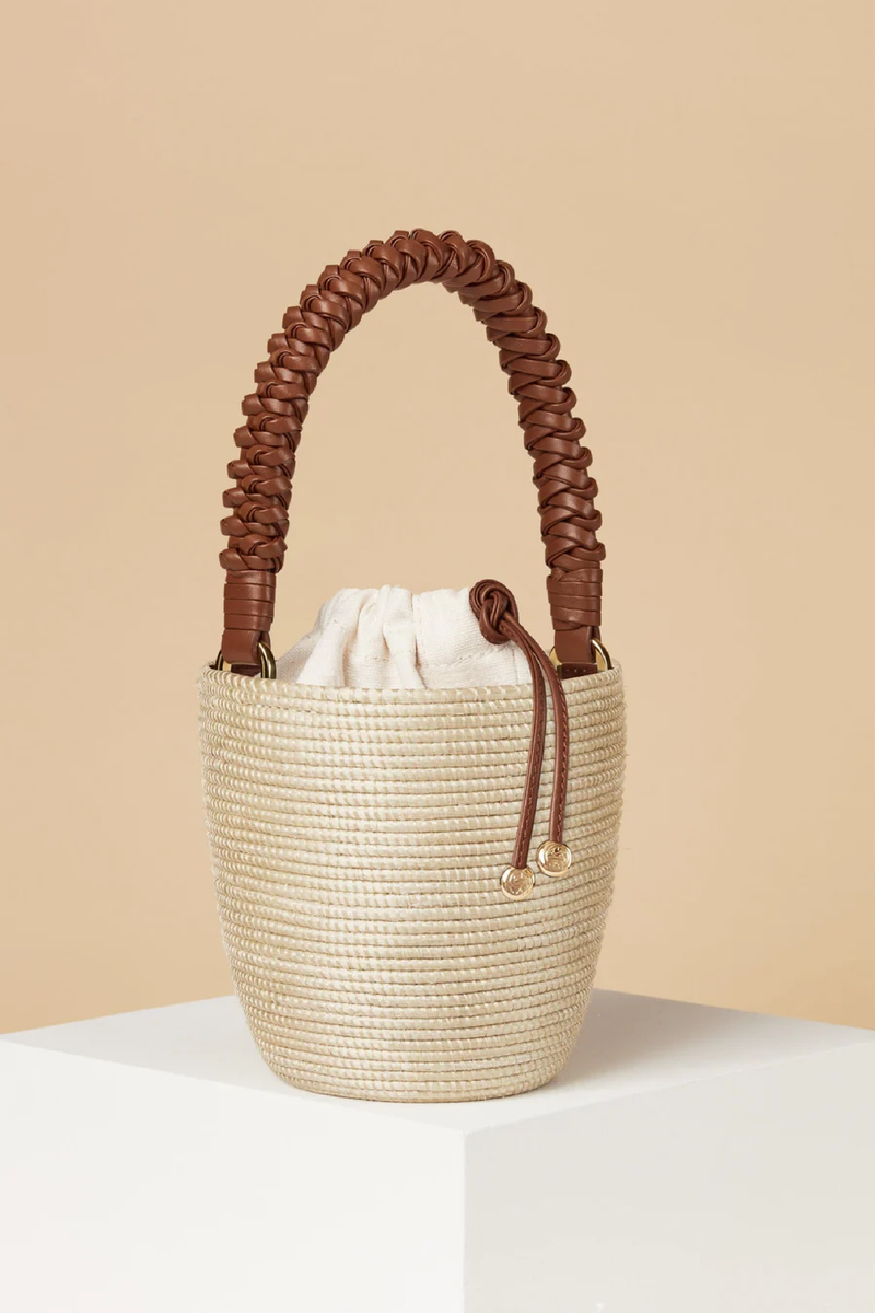 Woven Handle Lunch Pail