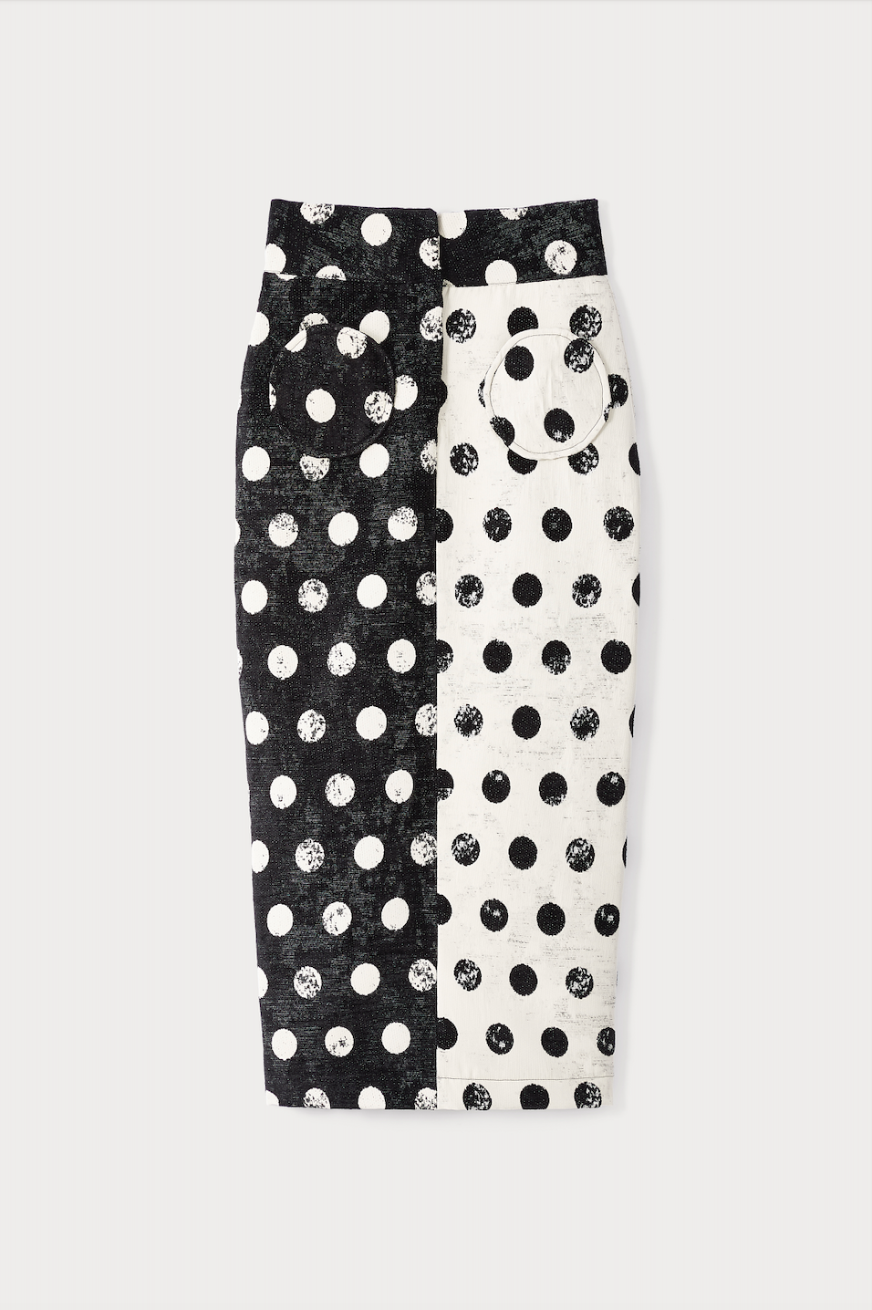 BLACK & WHITE Pencil Skirt