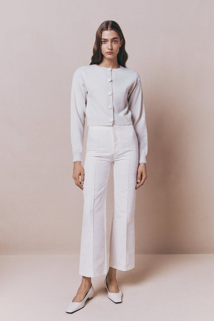 OFF-WHITE Buttoned Cropped Cardigan – Couper