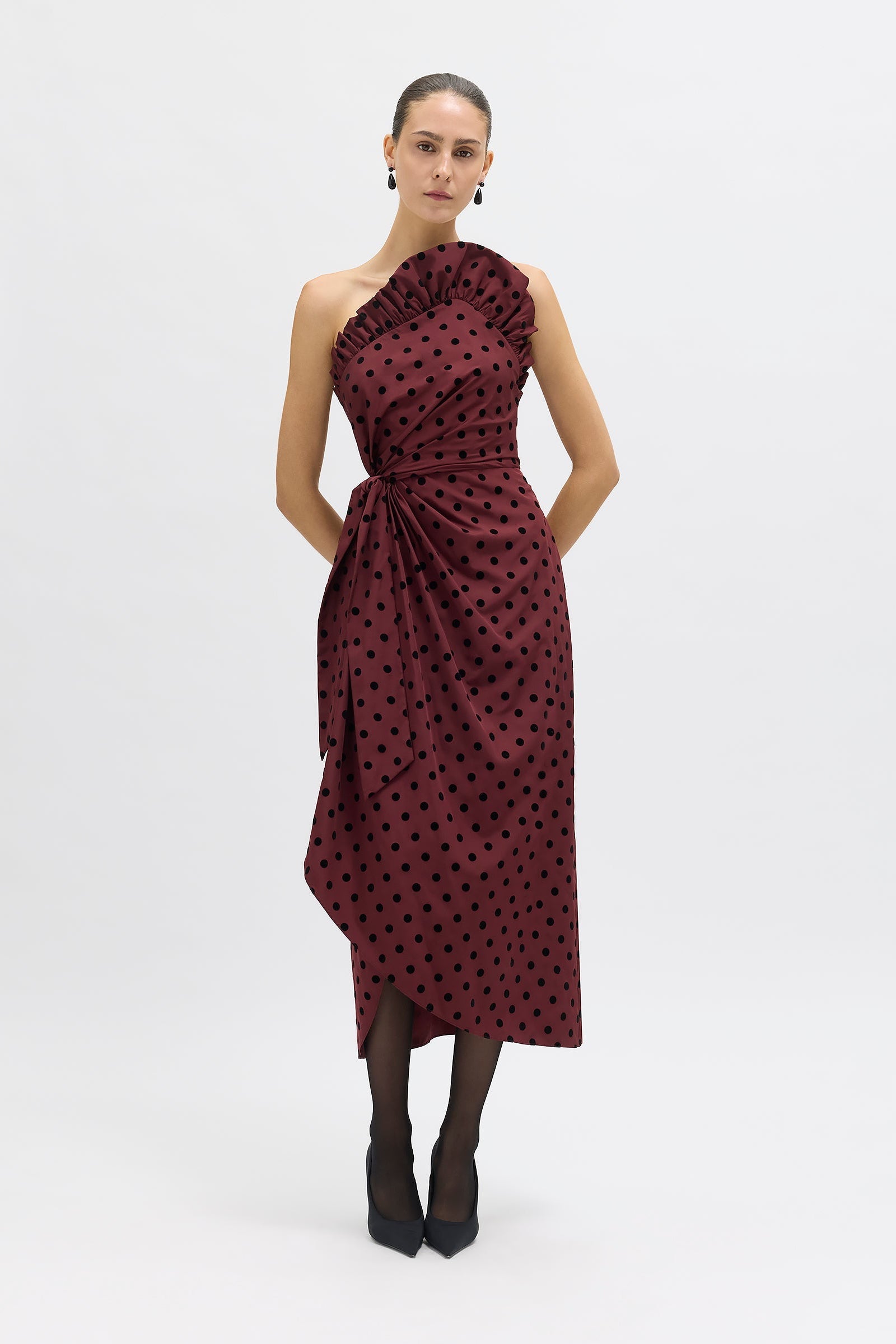 Charlotte Polka Dot Dress