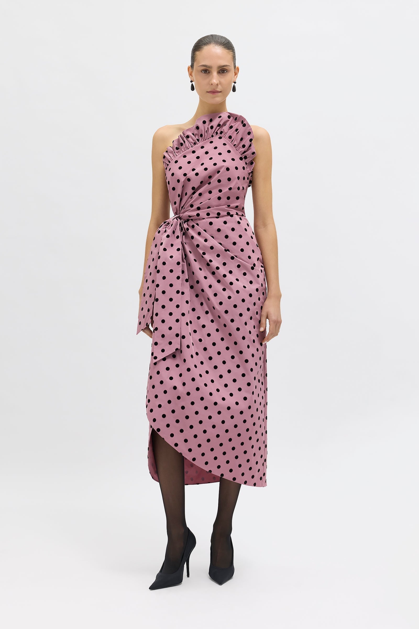 Charlotte Polka Dot Dress