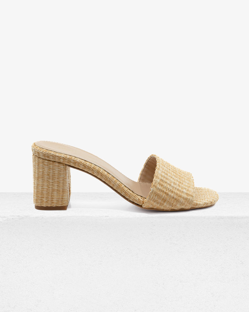 Claudia Natural Raffia