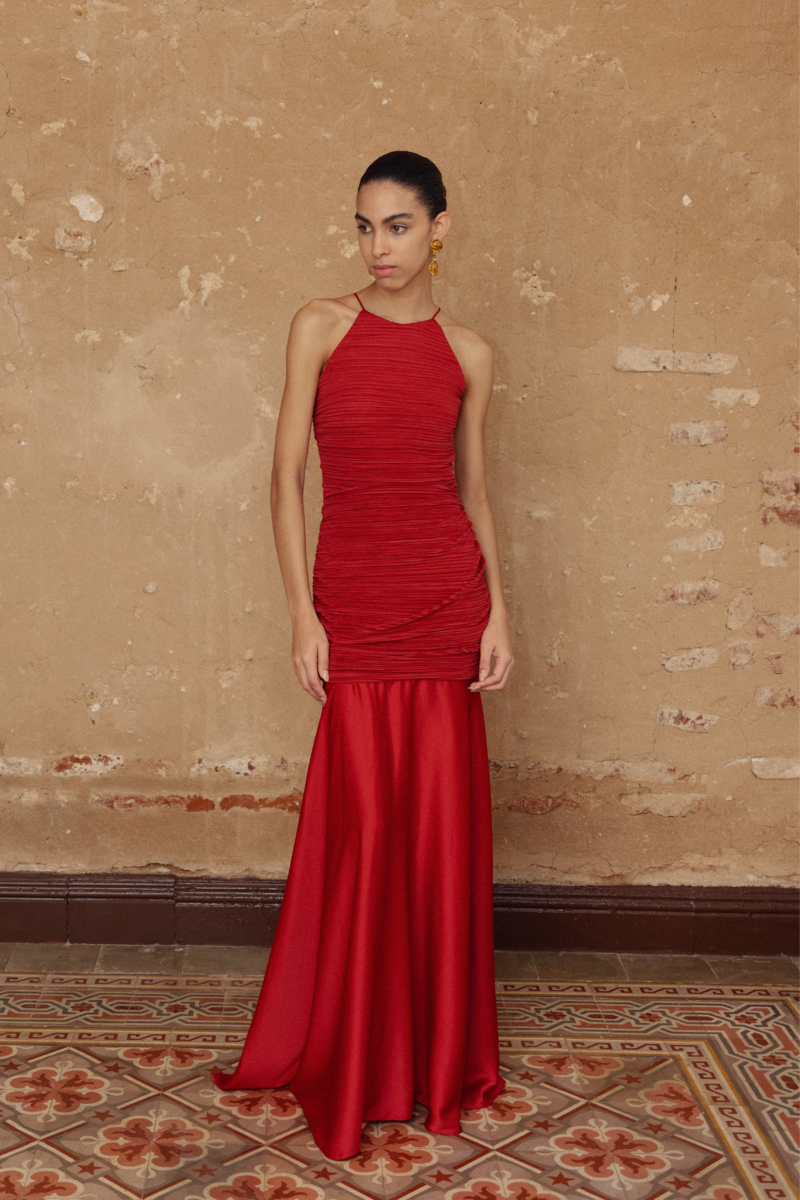 Fluvial Long Dress